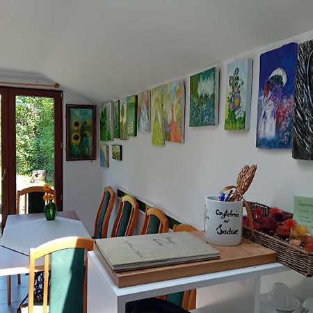 Czytelnia W Sadzie Villa Krzykawka Bagian luar foto